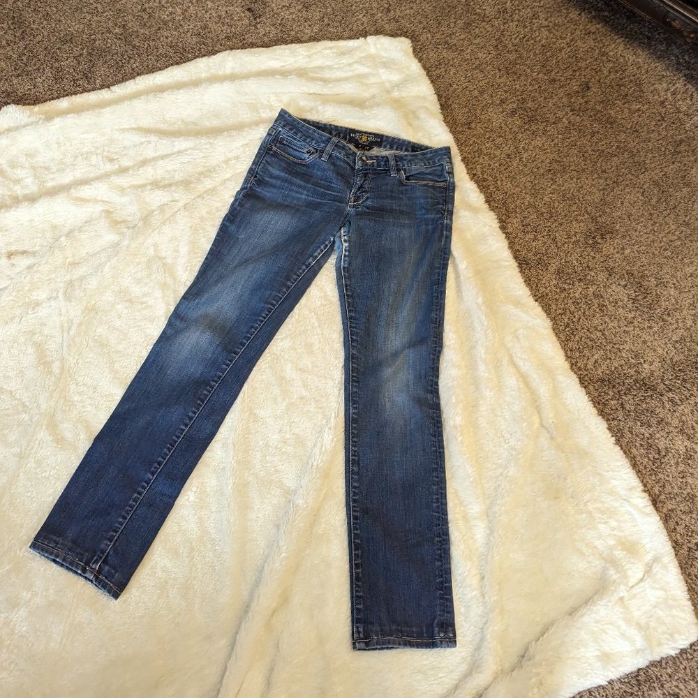 Women's Lucky Straight Leg Jeans, size 4